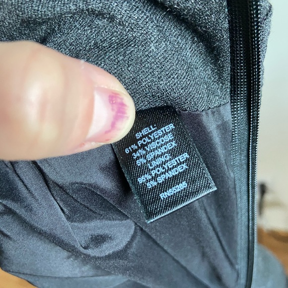 Express High Waisted Grey Tailored Skirt size 8 - Picture 10 of 16